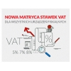 Nowa matryca stawek VAT dla wszystkich urządzeń fiskalnych
